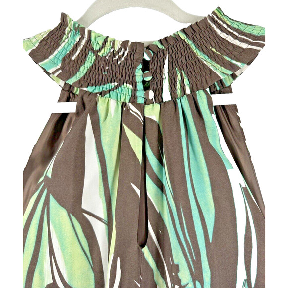 Lane Bryant Dress Women's Sleeveless Smocked Size 14/16 Resort Travel Bo… - Picture 7 of 14